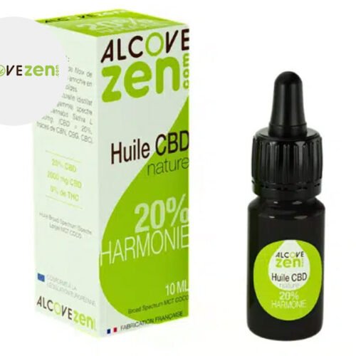 Huile CBD 20% Bio (10ml) - Alcovezen