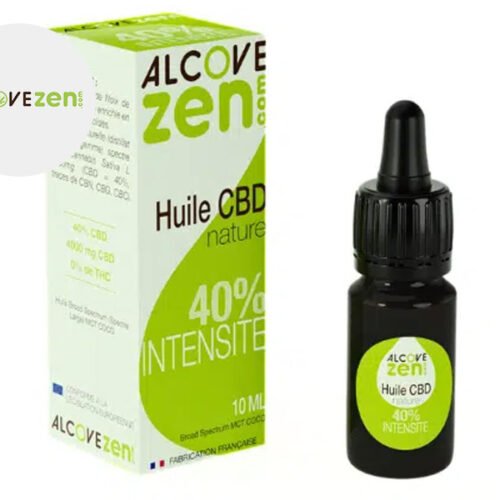 Huile CBD 40% Bio (10ml) - Alcovezen