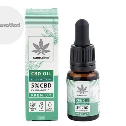 Huile CBD 5% Bio (10ml) - Cannaline
