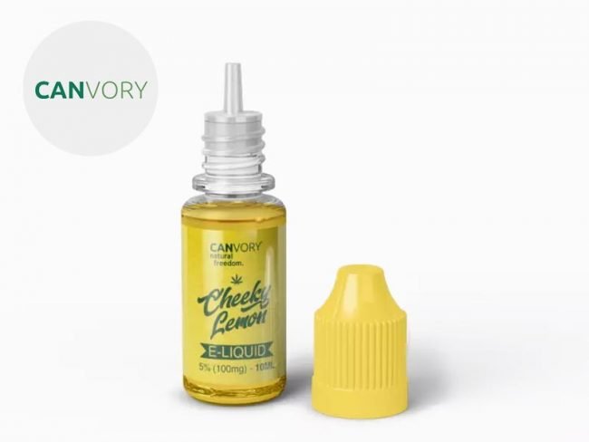 E liquide Cheeky Lemon CBD (500mg) - Canvory