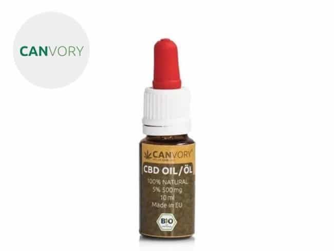 Huile CBD 5% Bio (10ml) - Canvory