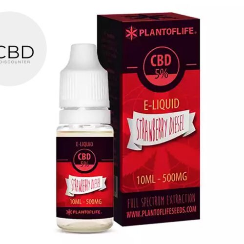 E liquide Strawberry Haze CBD (100mg) - Plantoflife