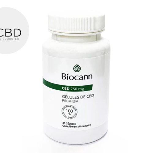 Capsules CBD 750mg - Biocann