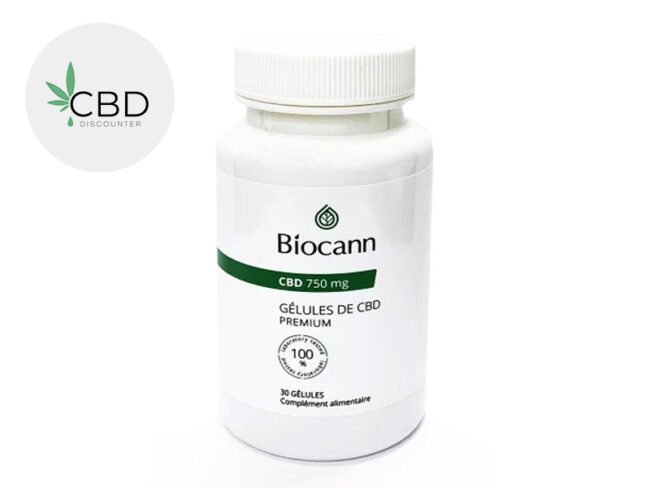 Capsules CBD 750mg - Biocann