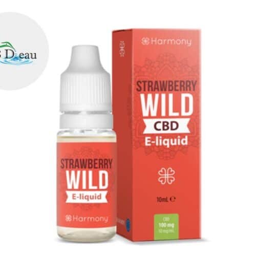 E liquide Wild Strawberry CBD (300mg) - Harmony