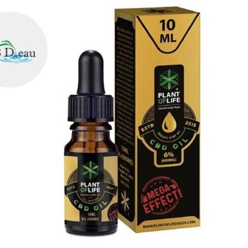Huile CBD 6% Bio (10ml) - Plantoflife