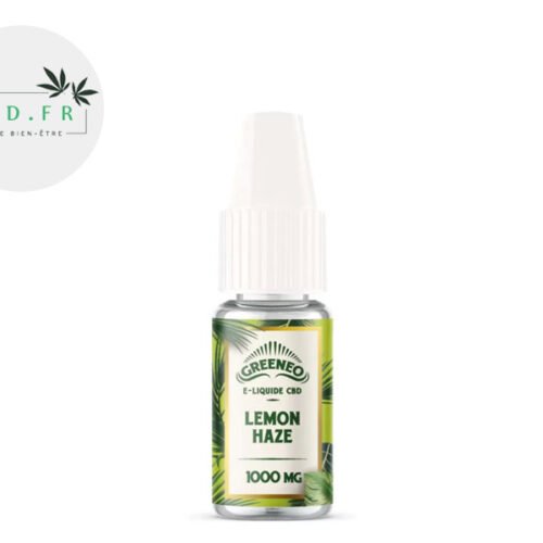 E liquide Lemon Haze CBD (500mg) - Greeneo