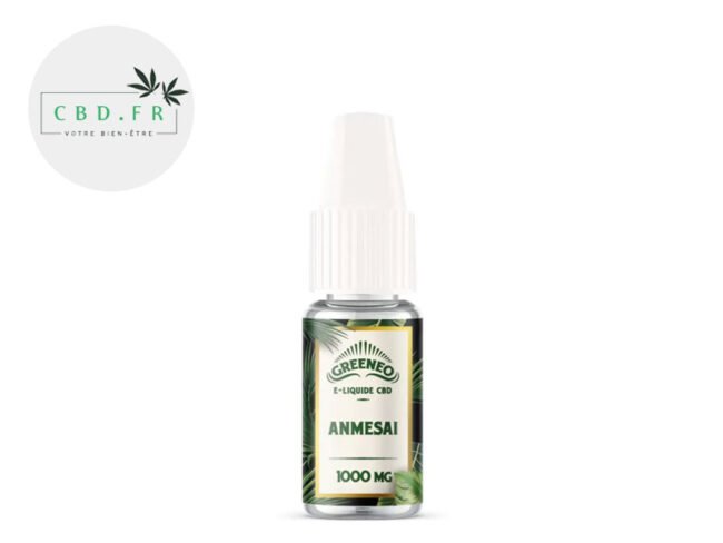 E liquide Anmésai CBD (1000mg) - Greeneo