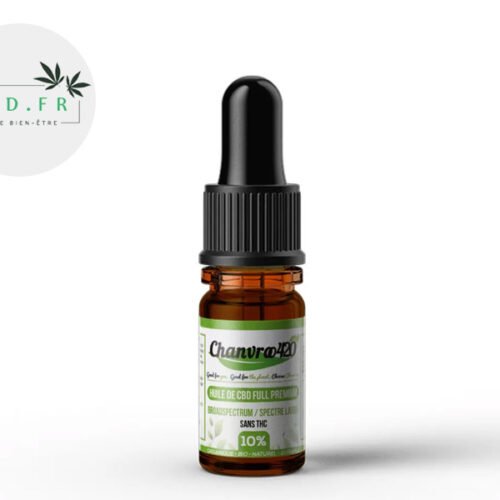 Huile CBD 10% Bio (10ml) - Chanvroo420