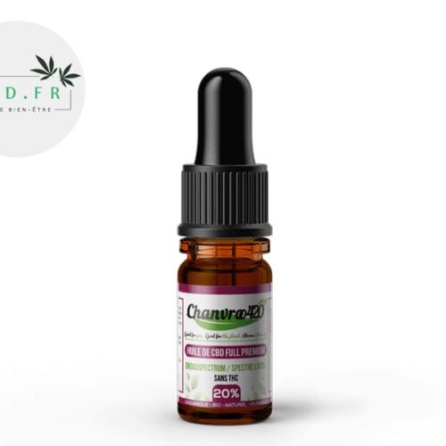 Huile CBD 20% Bio (10ml) - Chanvroo420