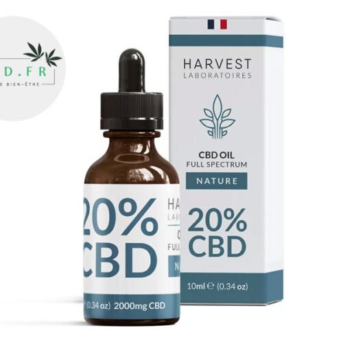 Huile CBD 20% Bio (10ml) - Harvest Laboratoires