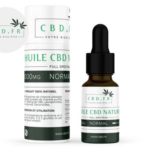 Huile CBD 10% Bio (10ml) - CBDfr