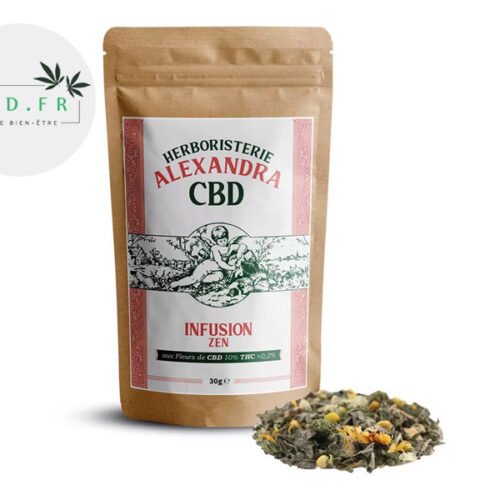 Infusion CBD Zen Bio - Herboristerie Alexandra