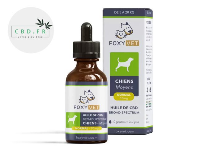 Huile CBD Chien 1