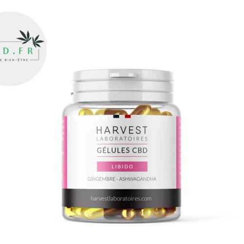 Gélules CBD 1500mg Libido - Harvest Laboratoires