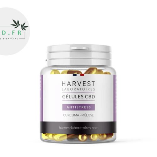 Gélules CBD 1500mg Antistress - Harvest Laboratoires