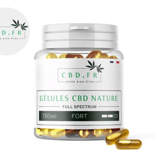 Gélules CBD 750mg - CBDfr
