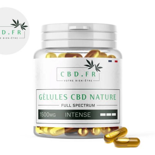 Gélules CBD 1500mg - CBDfr