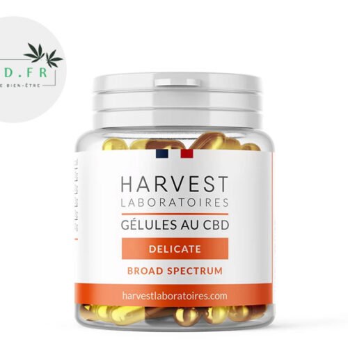 Gélules CBD 750mg Cure Délicate - Harvest Laboratoires