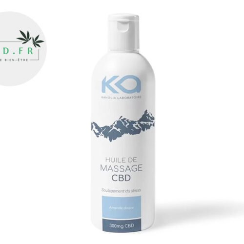 Huile de massage CBD Kanolia