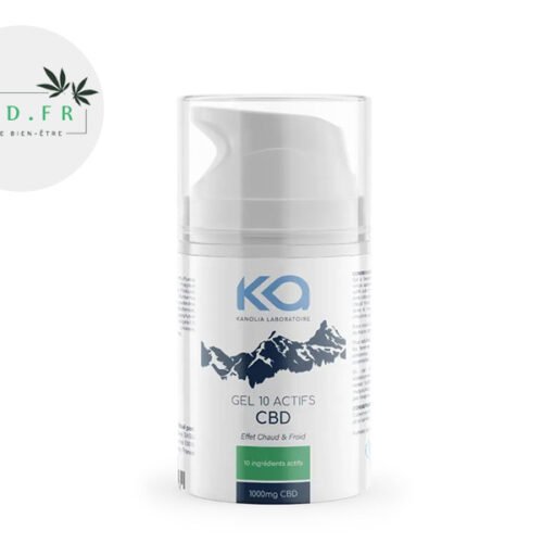 Gel 10 actifs au CBD Kanolia