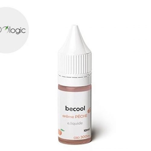 E liquide Pêche CBD (300mg) - Becool (Cbdologic)