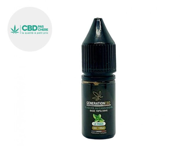 E liquide Menthe CBD (100mg) - GenerationCBD