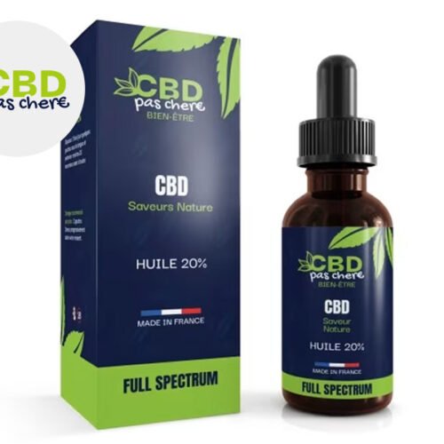 Huile CBD 20% Bio (10ml) - CBD Pas Chère