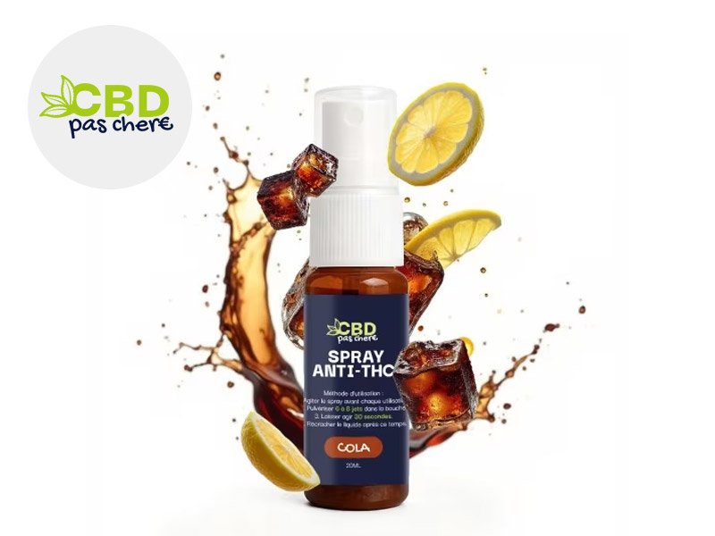 Spray Kleaner anti-THC Goût Cola - CBD Pas Chère