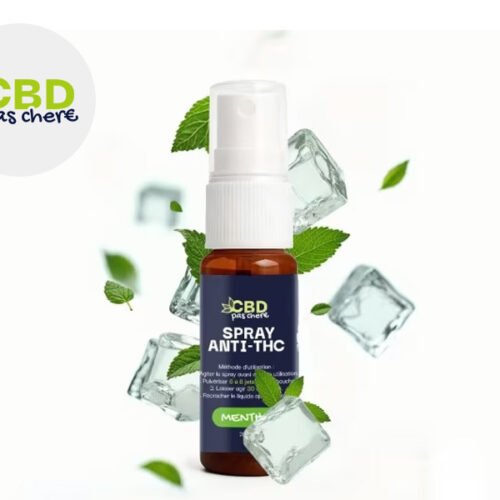 Spray Kleaner anti-THC Goût Menthe - CBD Pas Chère