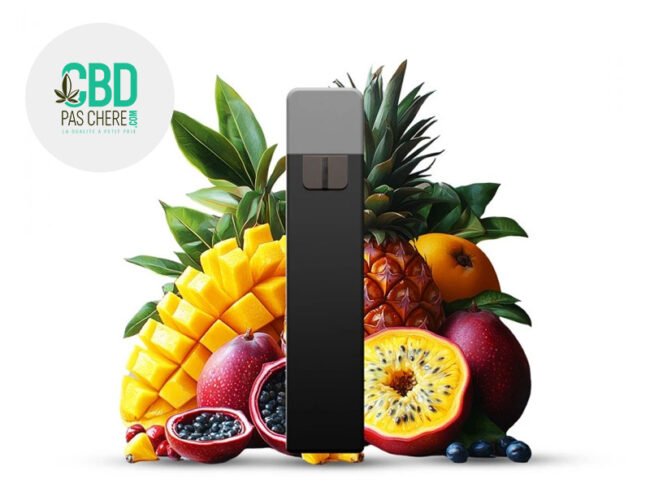 Puff Tropical 95% CBD (jetable) - CBD Pas Chère