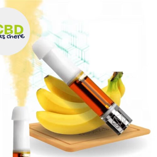 Puff Banane 98% CBD (rechargeable) - CBD Pas Chère