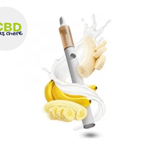 Puff Banane 98% CBD (rechargeable) - CBD Pas Chère