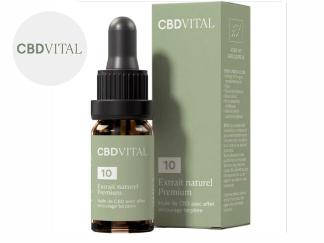 Huile CBD 10% Bio (10ml) - CBD VITAL