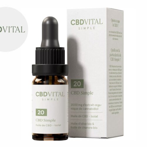 Huile CBD 20% Bio (10ml) - CBD VITAL