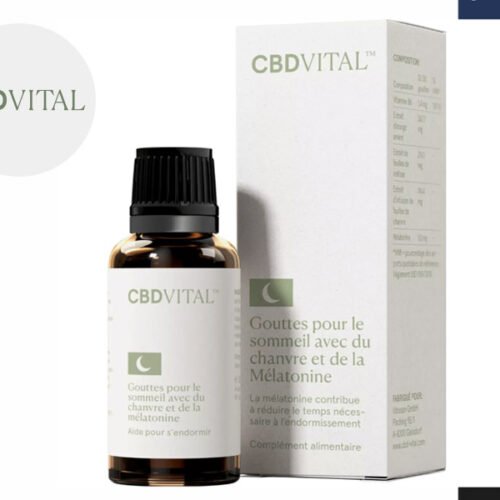 Huile CBD 1% Bio (30ml) - CBD VITAL