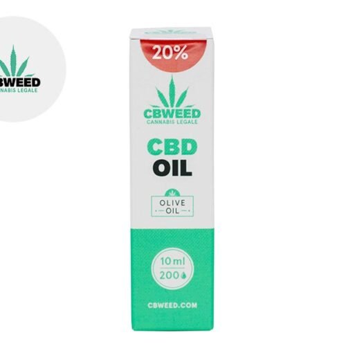 Huile CBD 20% Bio Huile d'olive (10ml) - Cbweed