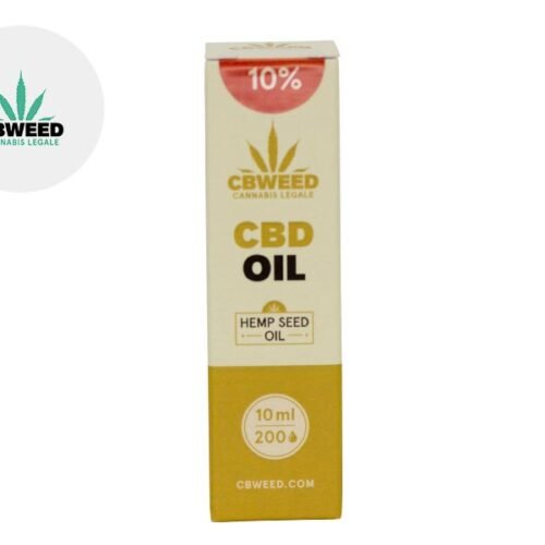 Huile CBD 10% Bio Huile de chanvre (10ml) - Cbweed