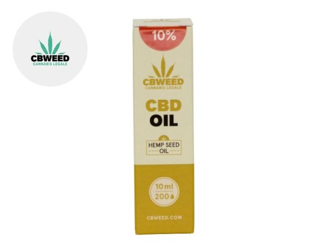 Huile CBD 10% Bio Huile de chanvre (10ml) - Cbweed