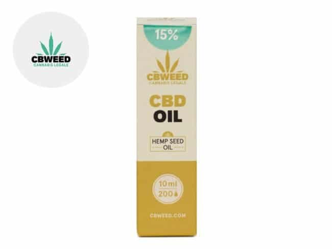 Huile CBD 15% Bio Huile de chanvre (10ml) - Cbweed