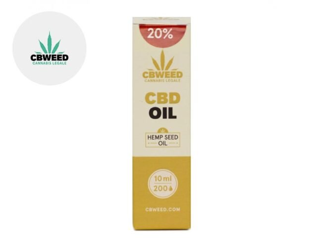 Huile CBD 20% Bio Huile de chanvre (10ml) - Cbweed