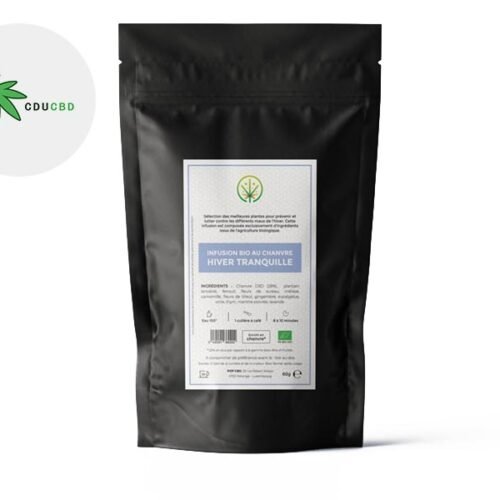 Infusion CBD Bio Hiver Tranquille - Pop CBD