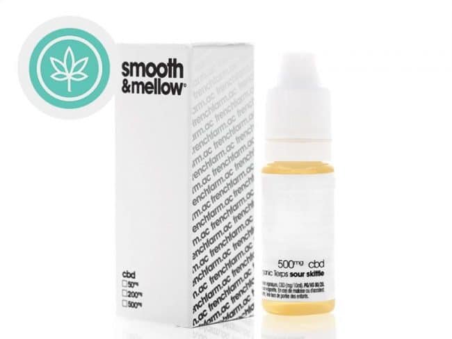 E liquide Sour Skittle CBD (500mg) - French Farm