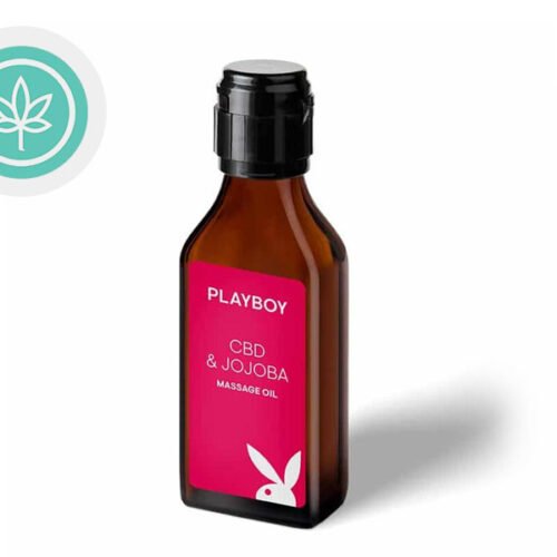 Huile de massage CBD Playboy