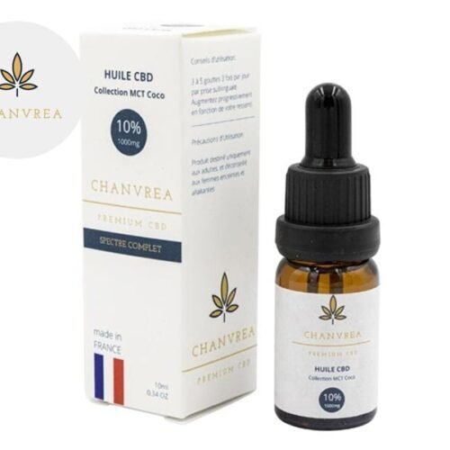 Huile CBD 10% Bio (10ml) - Chanvrea