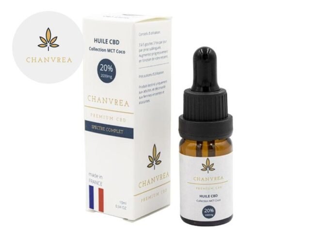 Huile CBD 20% Bio (10ml) - Chanvrea