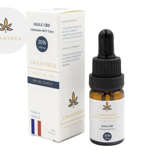 Huile CBD 30% Bio (10ml) - Chanvrea