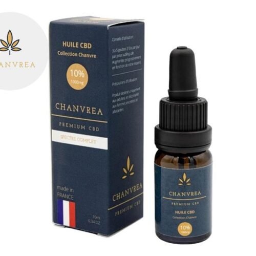 Huile CBD 10% Bio (10ml) - Chanvrea