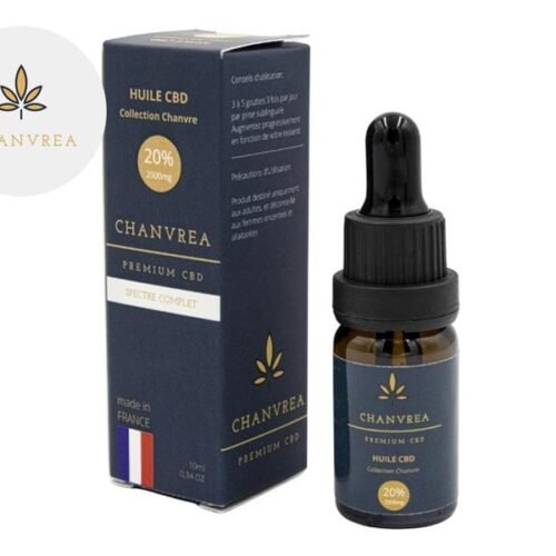 Huile CBD 20% Bio (10ml) - Chanvrea