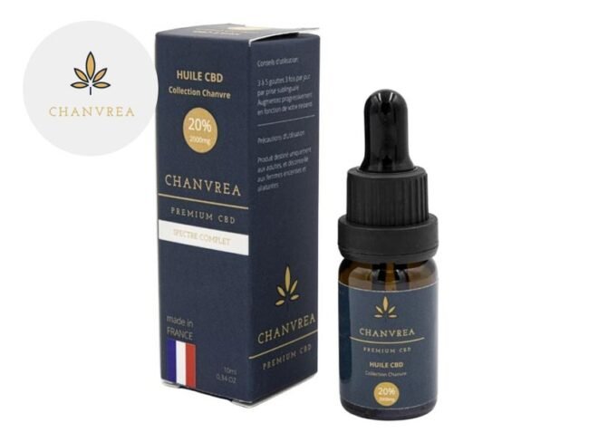 Huile CBD 20% Bio (10ml) - Chanvrea